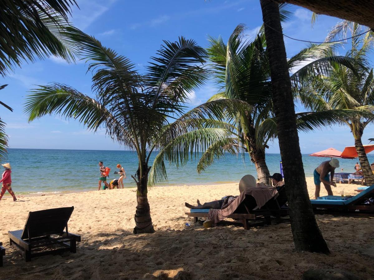 Phu Quoc Kim - Bungalow On The Beach Otel Dış mekan fotoğraf