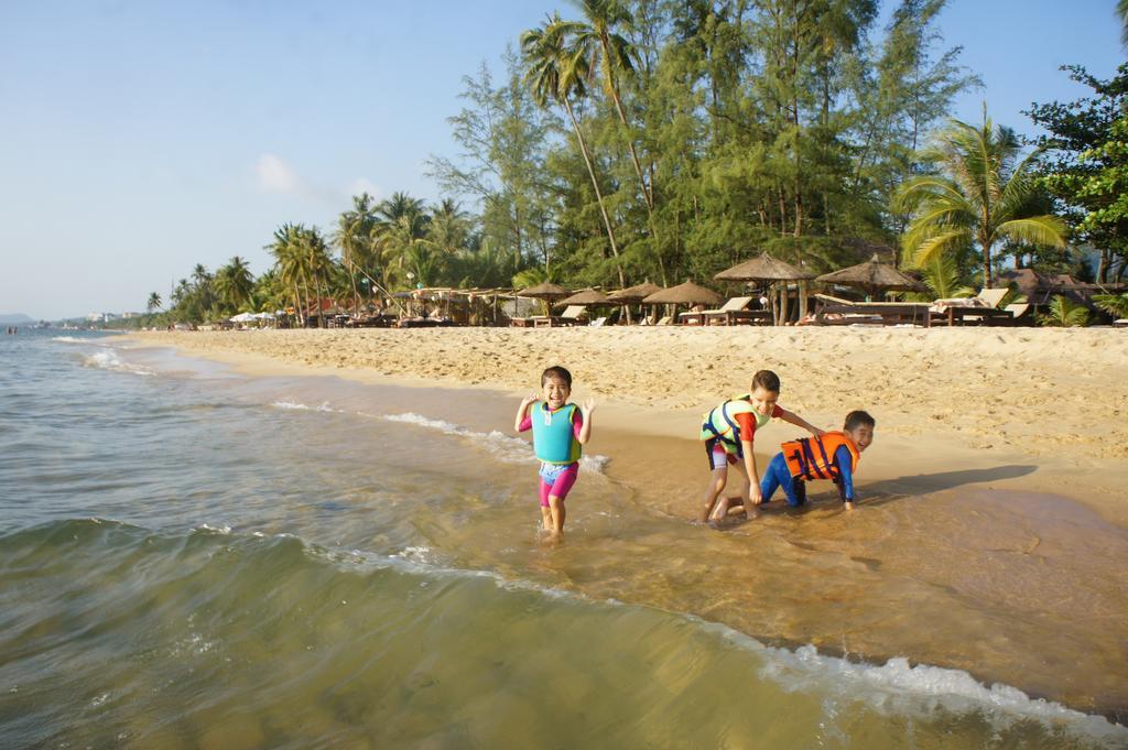 Phu Quoc Kim - Bungalow On The Beach Otel Dış mekan fotoğraf