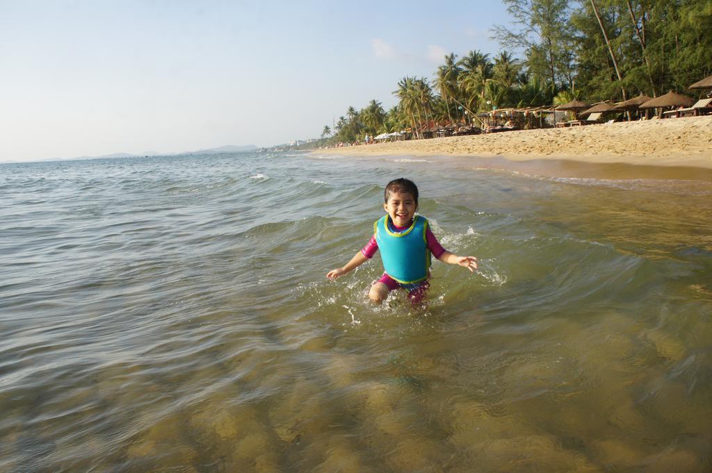 Phu Quoc Kim - Bungalow On The Beach Otel Dış mekan fotoğraf