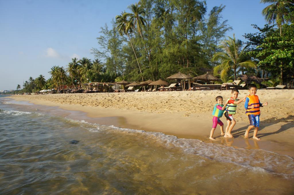 Phu Quoc Kim - Bungalow On The Beach Otel Dış mekan fotoğraf