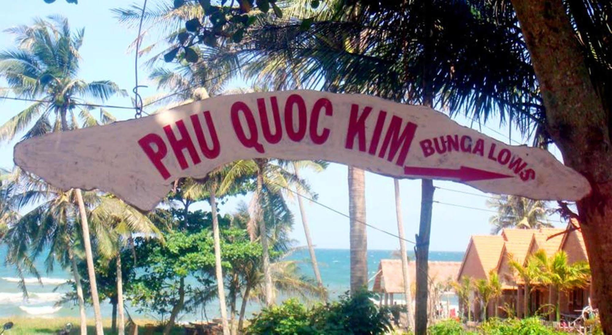 Phu Quoc Kim - Bungalow On The Beach Otel Dış mekan fotoğraf