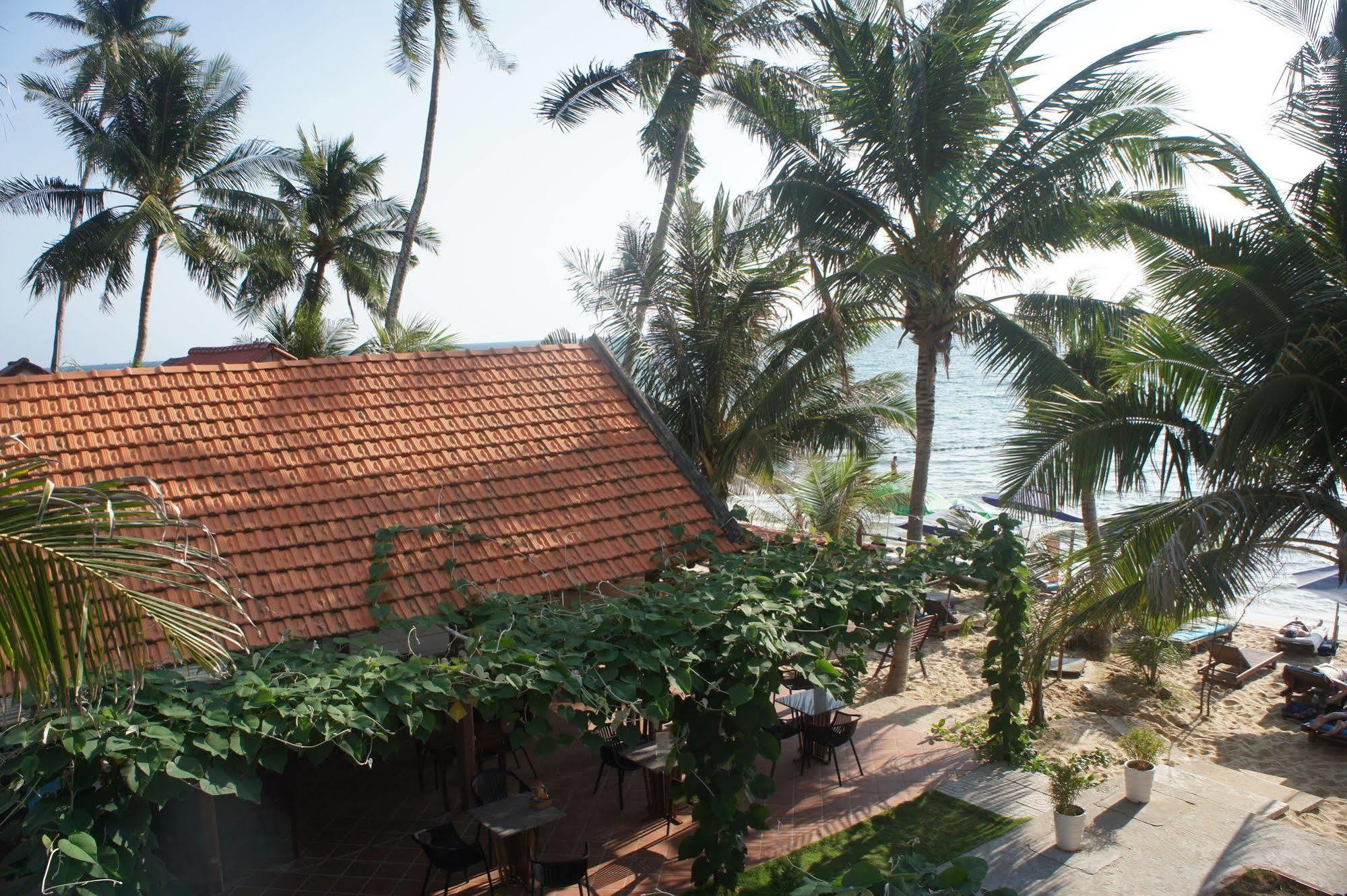 Phu Quoc Kim - Bungalow On The Beach Otel Dış mekan fotoğraf